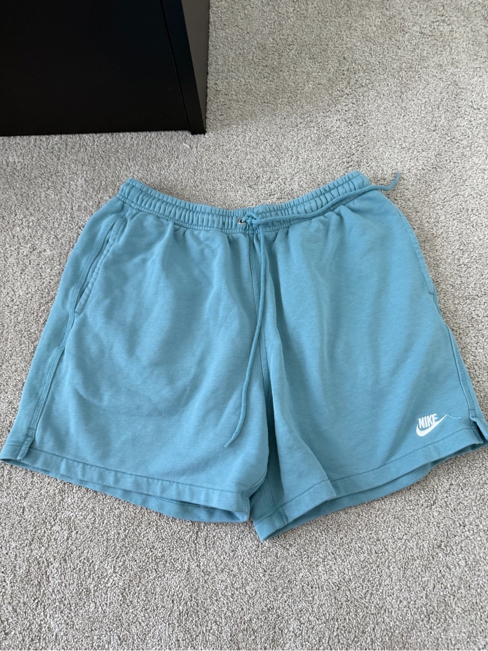 Nike sky blue Elastic Waist Shorts